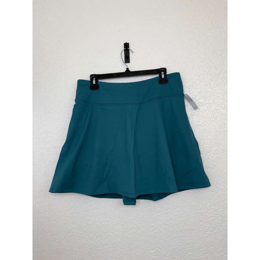 Maurices Teal High‎ Rise Athletic Skort Skirt Shorts Women's Large